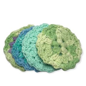 Artesian Facial Scrubbies Eco-friendly Crochet Cotton Wipes